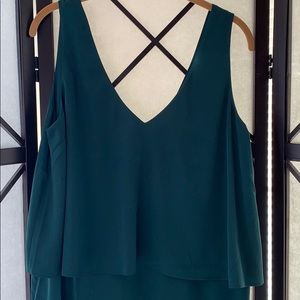 Forever 21 - Green double layered dress